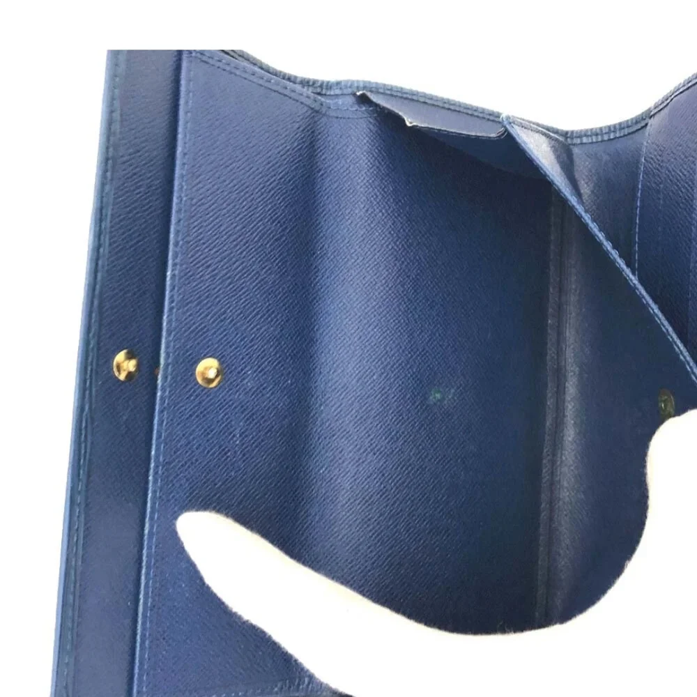Louis Vuitton Epi Leather Blue Wallet - Picture 7 of 10